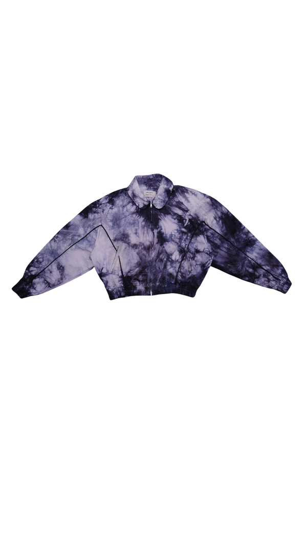 CROPPED HAND DYED JACKET - SAMPLE